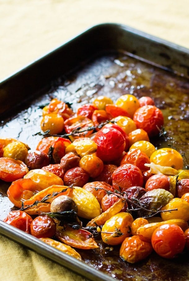 Slow Roasted Cherry Tomatoes Preserved In Olive Oil