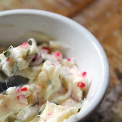 Radish & Basil Compound Butter