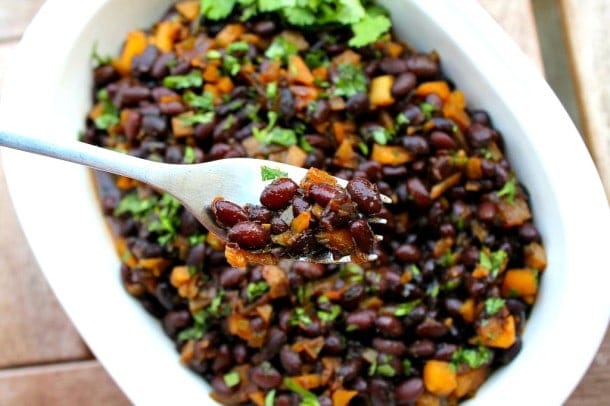 Caribbean Barbecue Black Beans