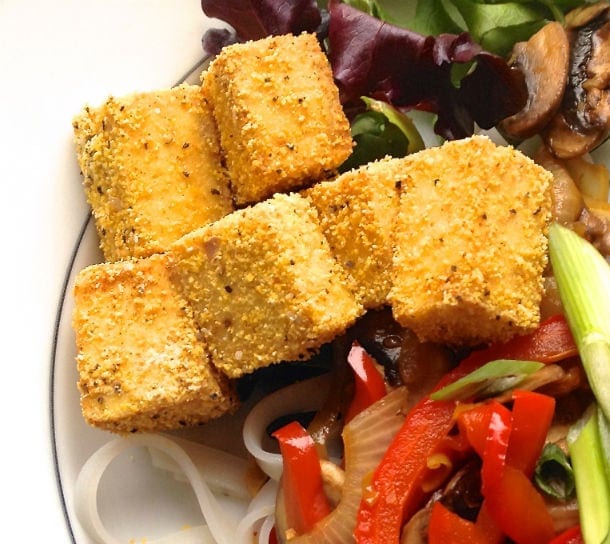 How to Make Crispy Baked Tofu