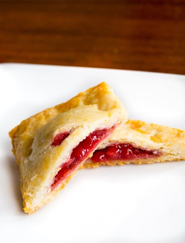 Gluten-Free Raspberry Rhubarb Hand Pies ~ recipe