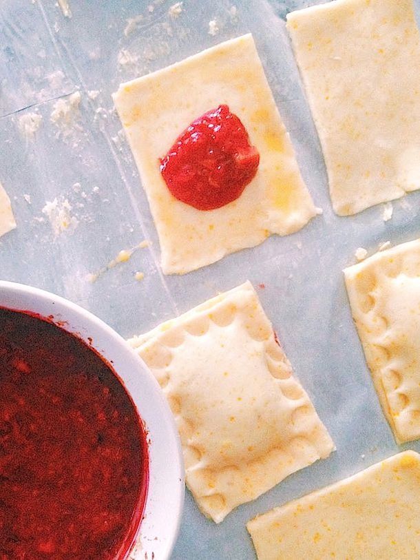 raspberry rhubarb hand pies {gluten free pie recipe} | heartbeet kitchen