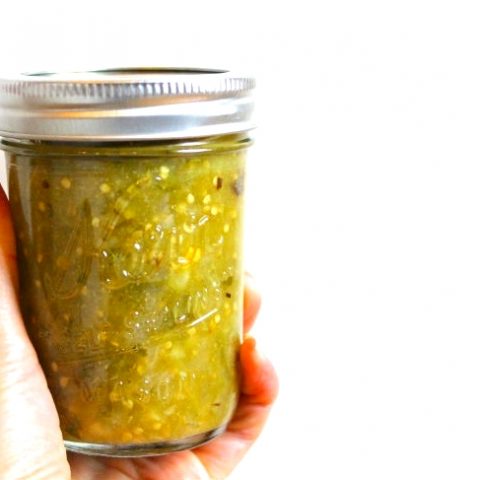 Canning Salsa Verde Made With Tomatillos Heartbeet Kitchen
