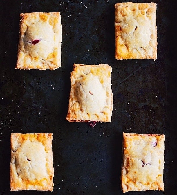 Gluten-Free Raspberry Rhubarb Handpies ~ the perfect sweet treat.