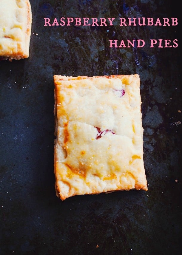 raspberry rhubarb hand pies {gluten-free} | heartbeet kitchen