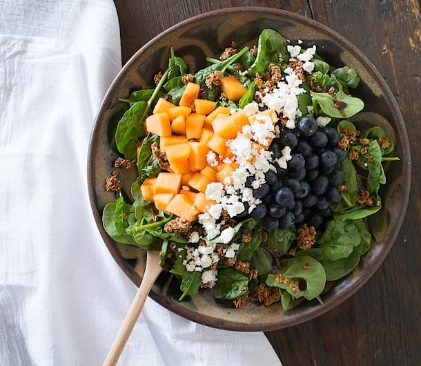 Summer Breeze Salad with Granola Croutons