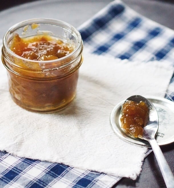 Caramel Cardamom Pear Jam | heartbeet kitchen