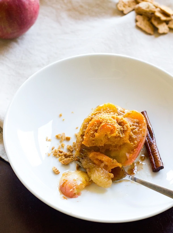 Baked Apples Stuffed with Spiced Butternut Squash | heartbeet kitchen