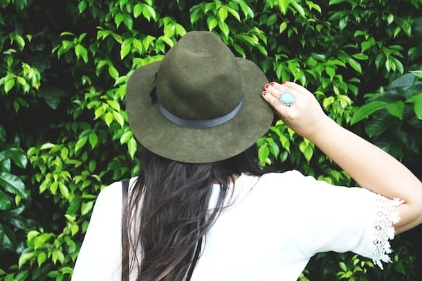 fall fashion | hat & ring