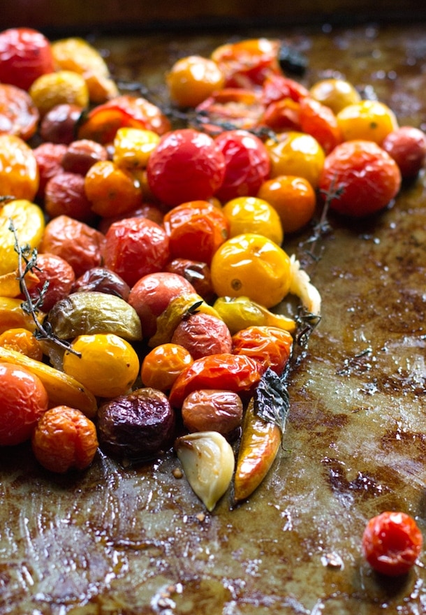 Slow Roasted Cherry Tomatoes Preserved in Olive Oil