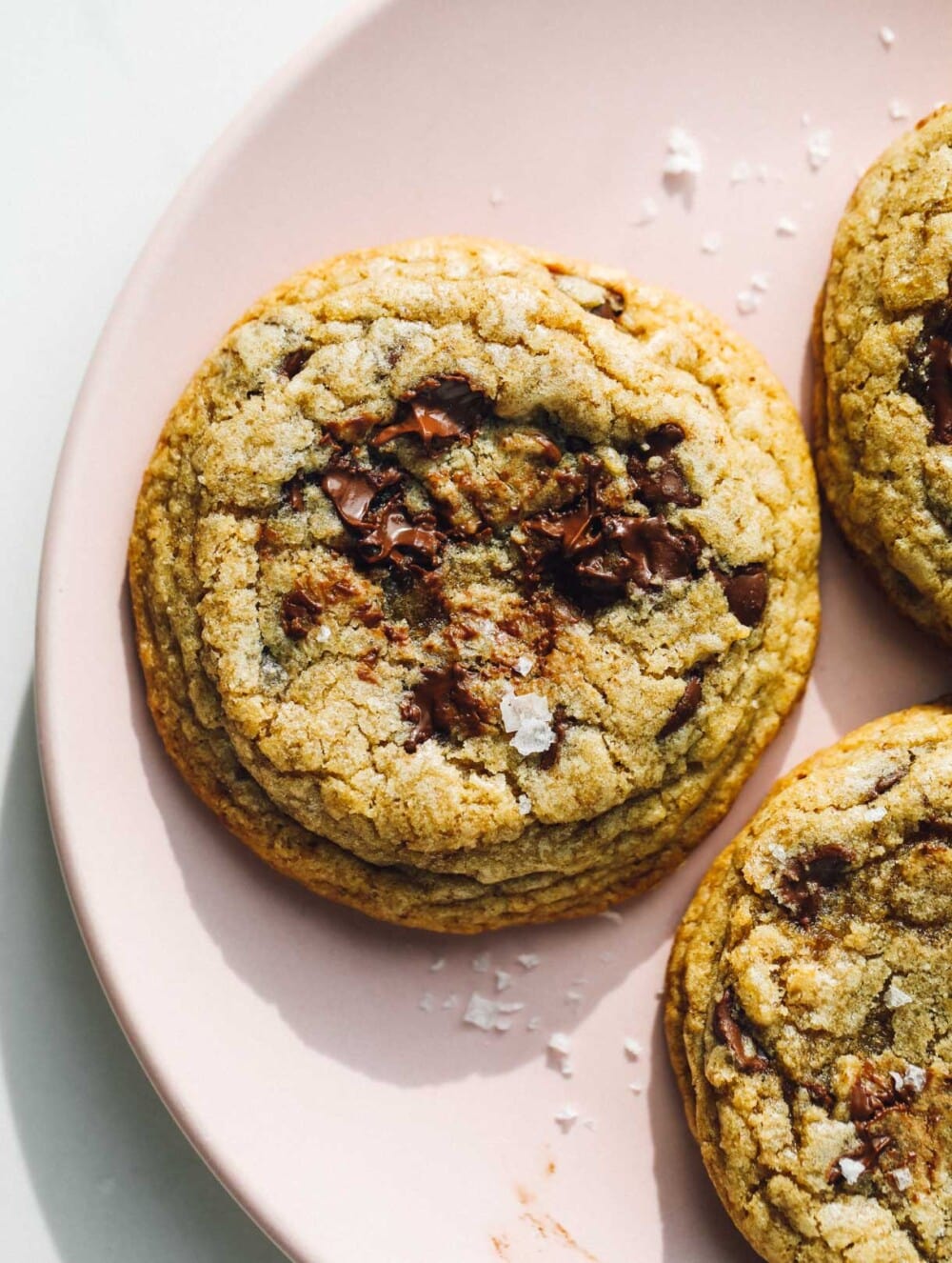 Gooey Chocolate Chip Cookies - Girl Versus Dough