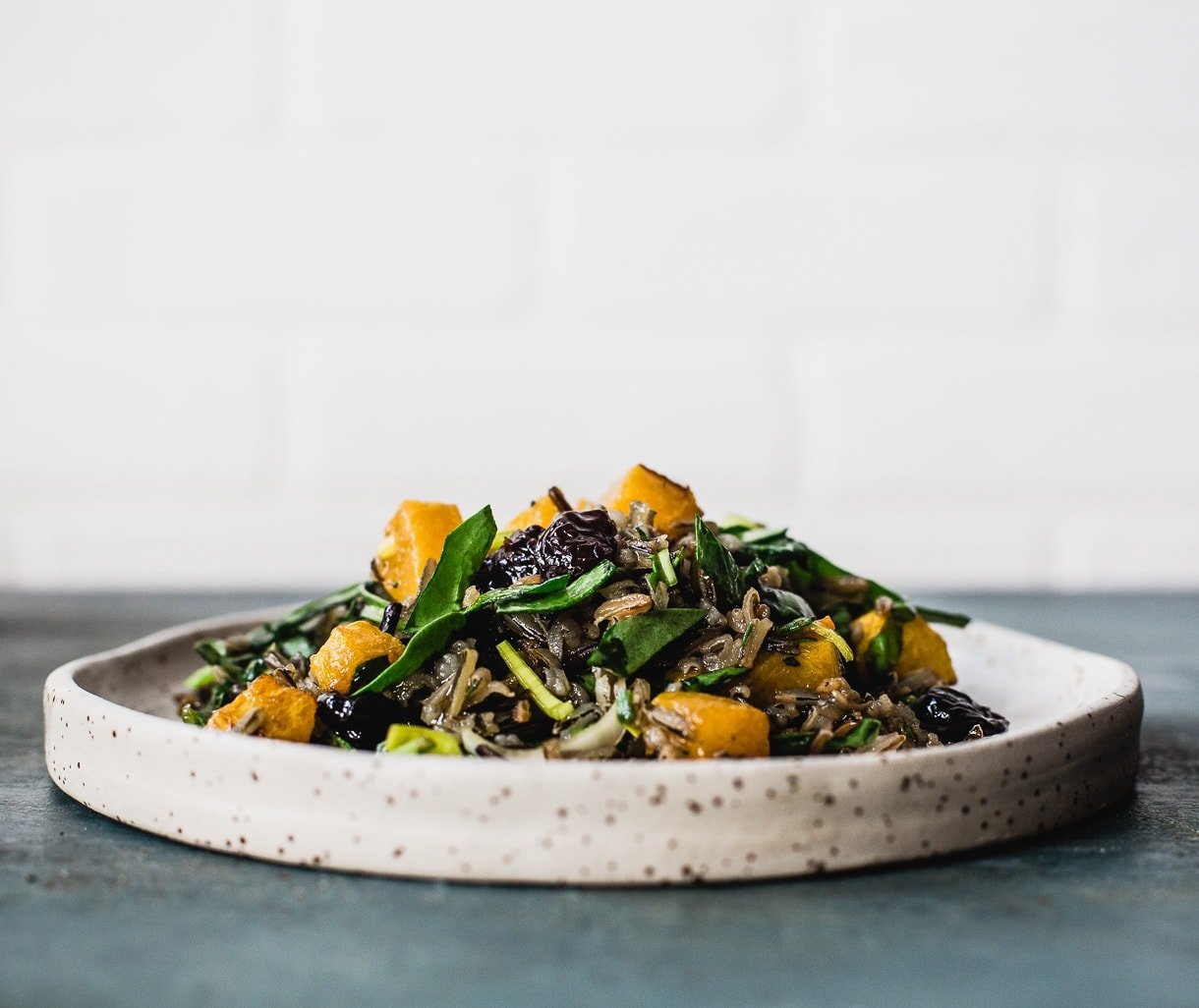 Butternut Squash & Wild Rice Salad