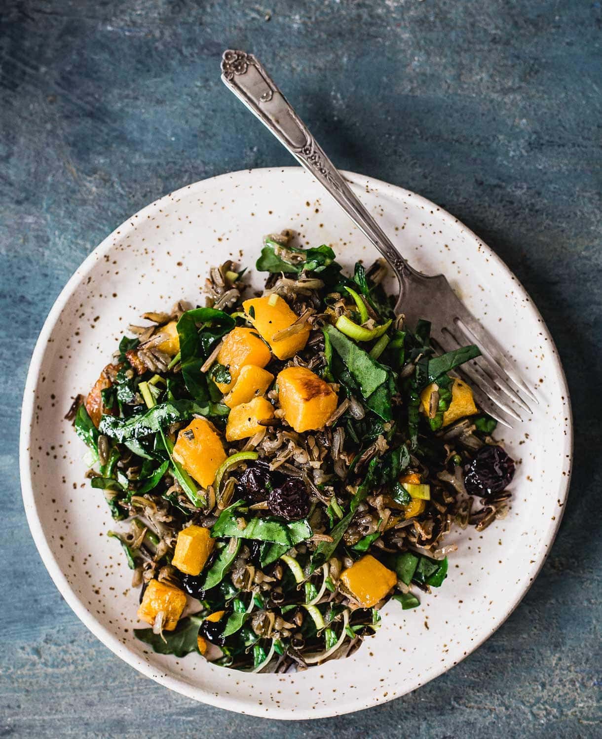 Butternut Squash & Wild Rice Salad 