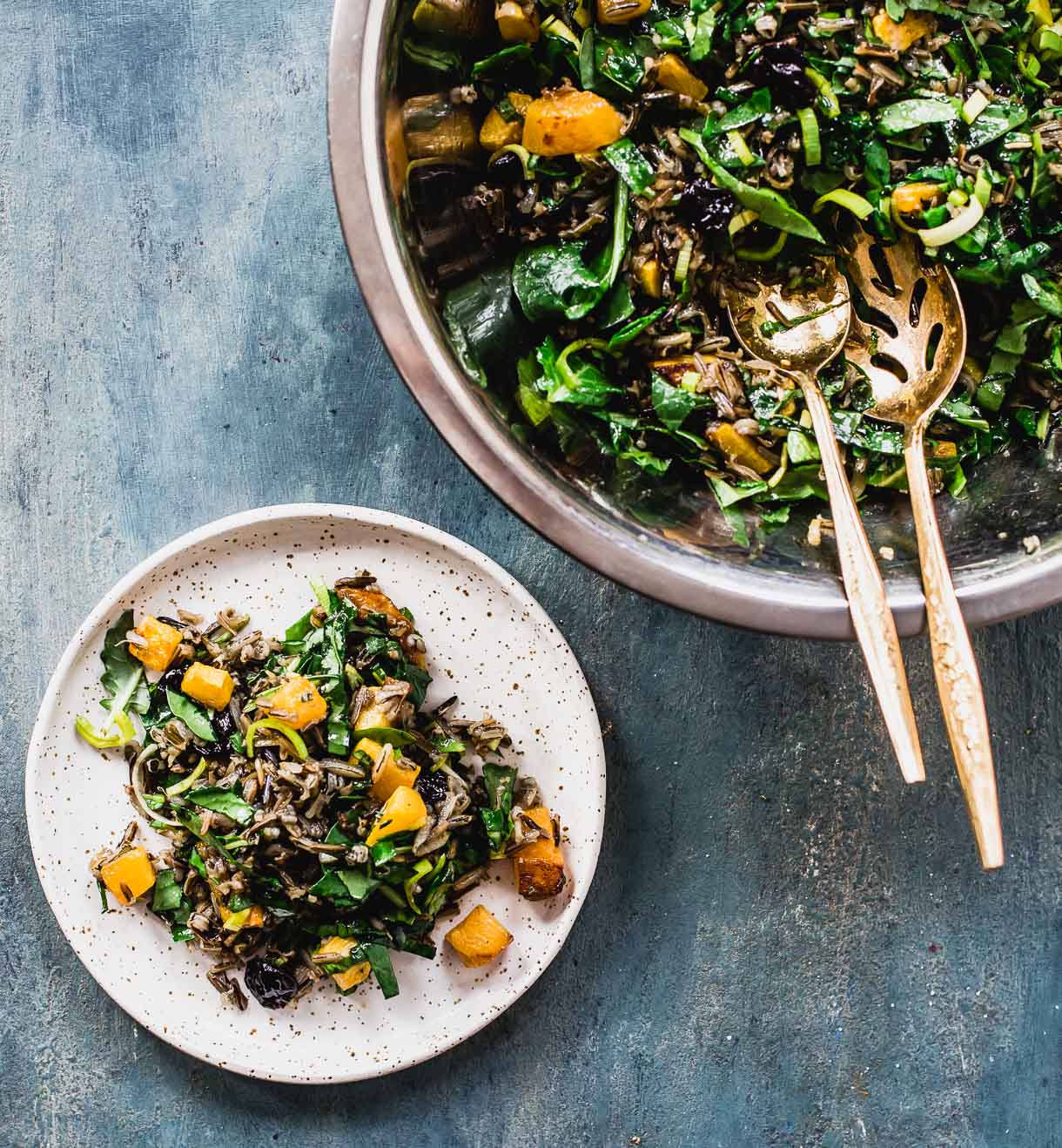 Butternut Squash & Wild Rice Salad 