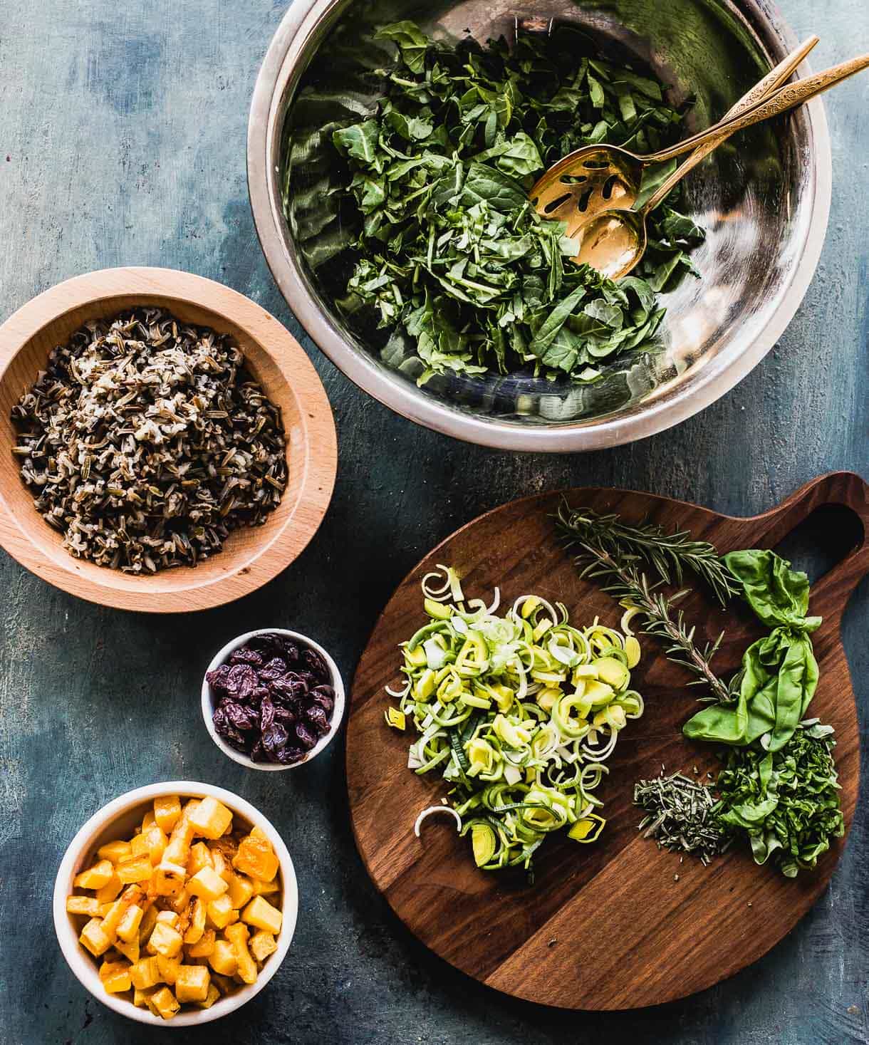 Wild Rice and Butternut Squash Salad {thanksgiving salad}