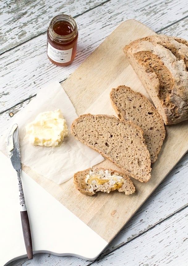 Gluten-Free Artisan Bread | made with whole grains, poppy seeds and hemp seeds