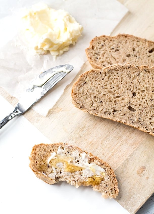 Whole Grain Gluten-Free Bread from scratch