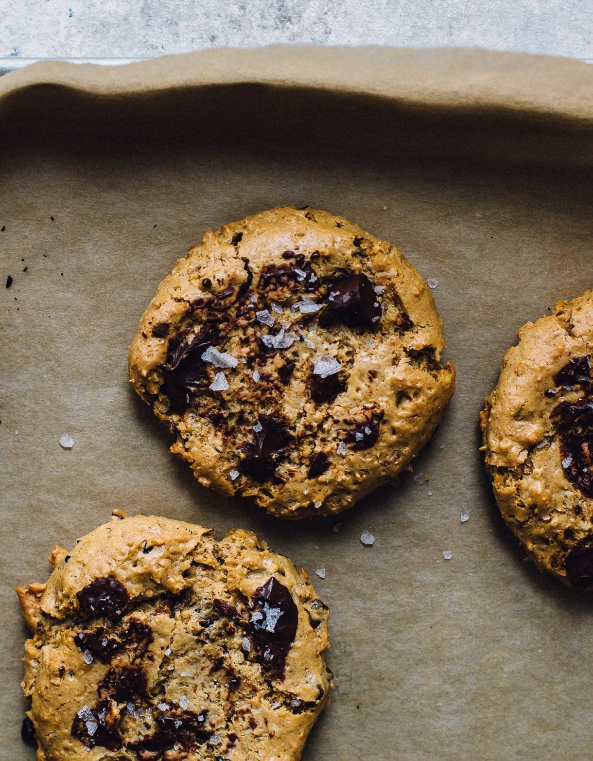 Flourless Peanut Butter Cookies with all the mix in's! -- kitchen sink cookies- naturally gluten free