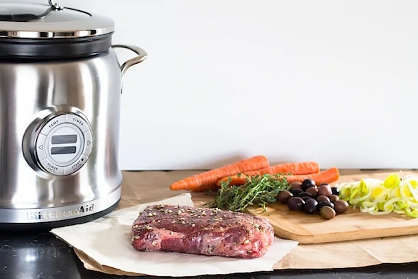 Slow-Cooker Beef Roast with Olives & Carrot Mash | with the KitchenAid Multi-Cooker