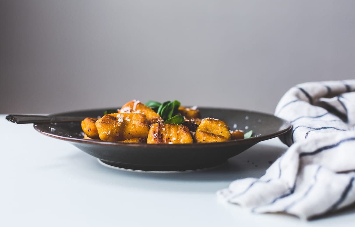 5 Ingredient Gluten-Free & Vegan Sweet Potato Gnocchi