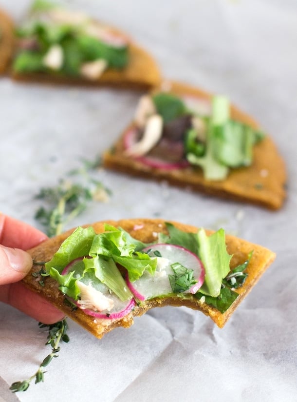 Amazing 4 Ingredient AIP Flatbread - and so easy. (vegan too)