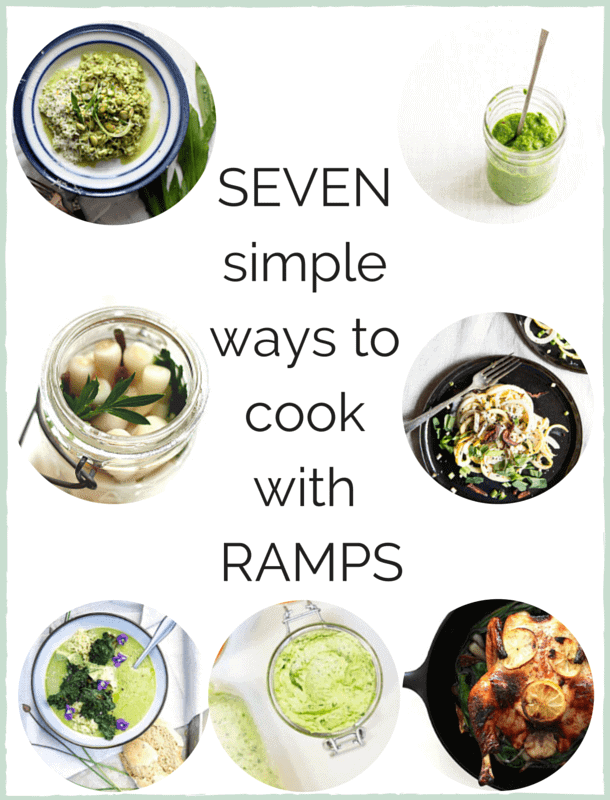 Seven Delicious Recipes for Ramps | @amandapaa