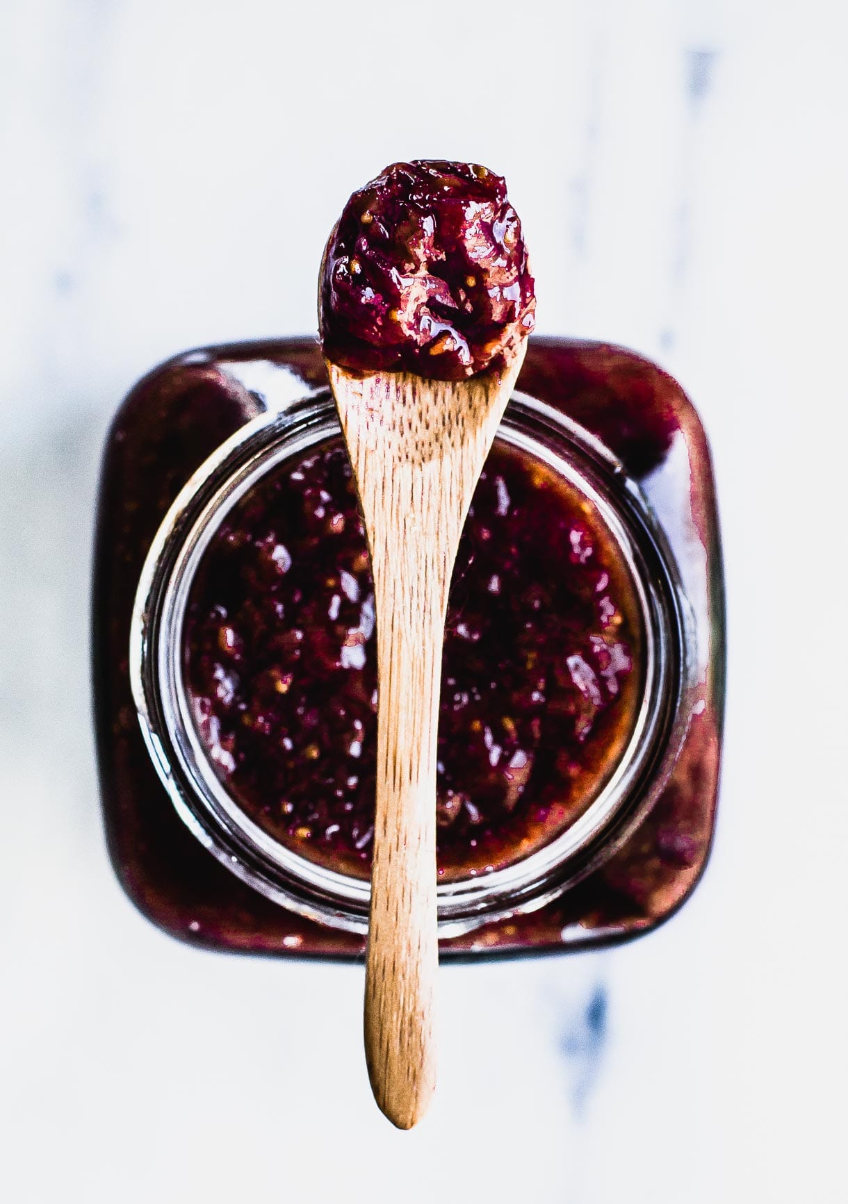 Honey Sweetened Rhubarb Jam