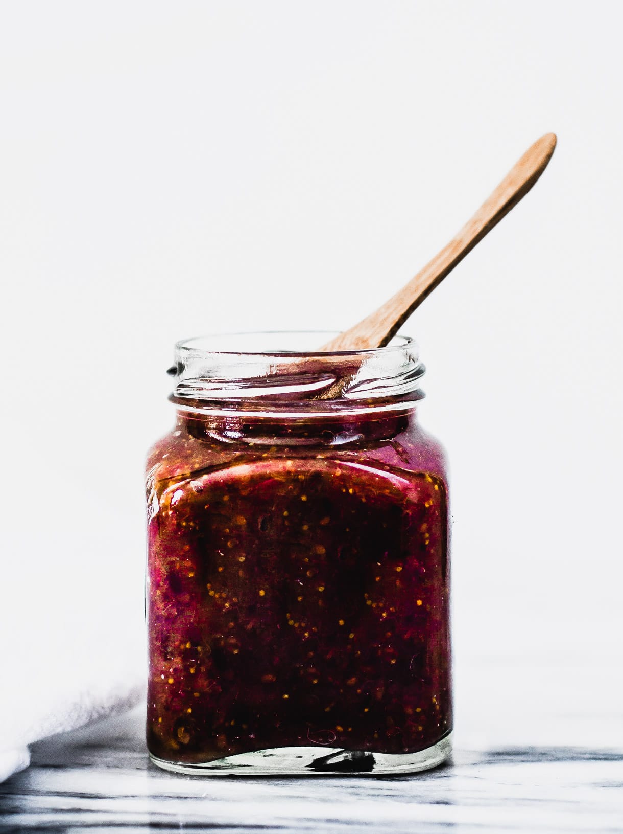 Honey Sweetened Rhubarb Jam