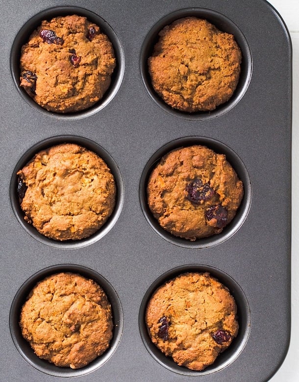 Paleo Morning Glory Muffins {nut-free, egg-free}