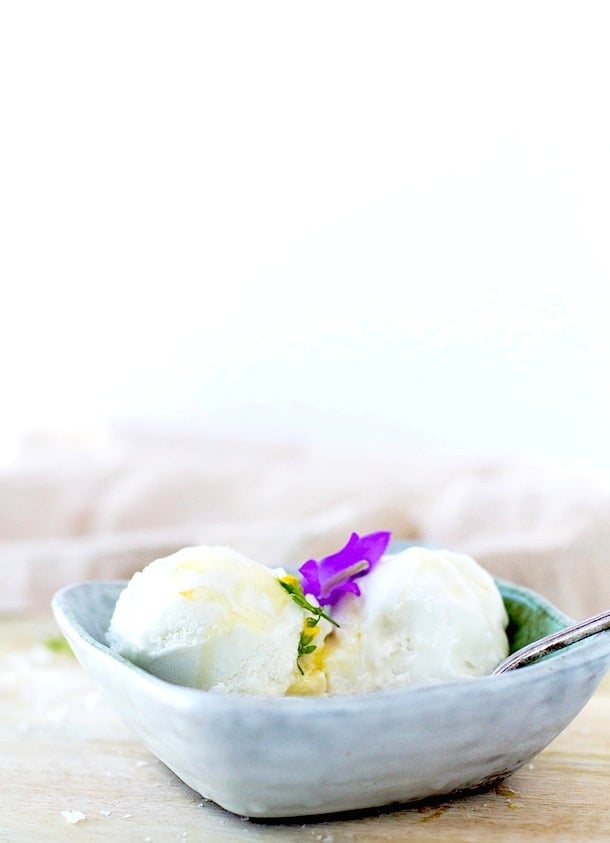 Salty Honey Ice Cream {via heartbeet kitchen blog}