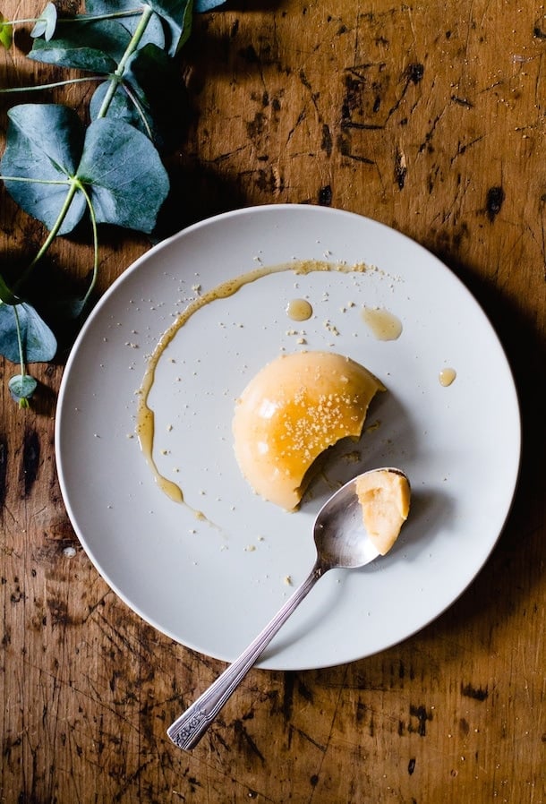 Maple Butternut Squash Panna Cotta {via @amandapaa}