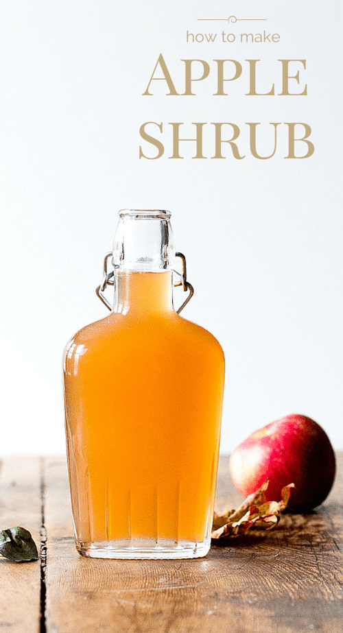  Apple Shrub recipe {via hearbeet kitchen blog}