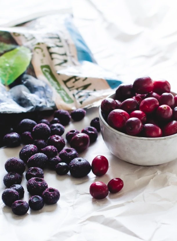Cranberry Blueberry Mini Galettes {gluten-free}