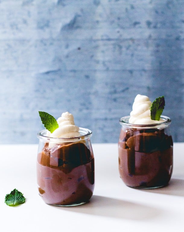 Mint Chocolate Pudding Dessert