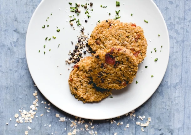 Savory Bacon & Chive Oat Fritters