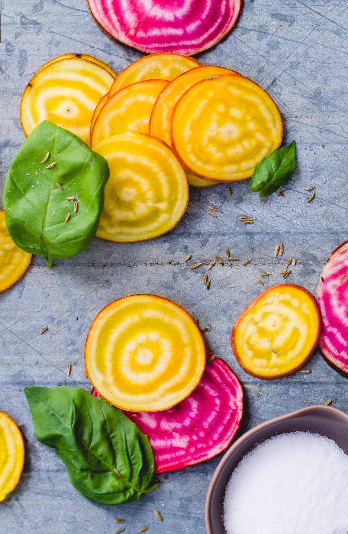 Fermented Beets with Basil & Cumin {recipe}