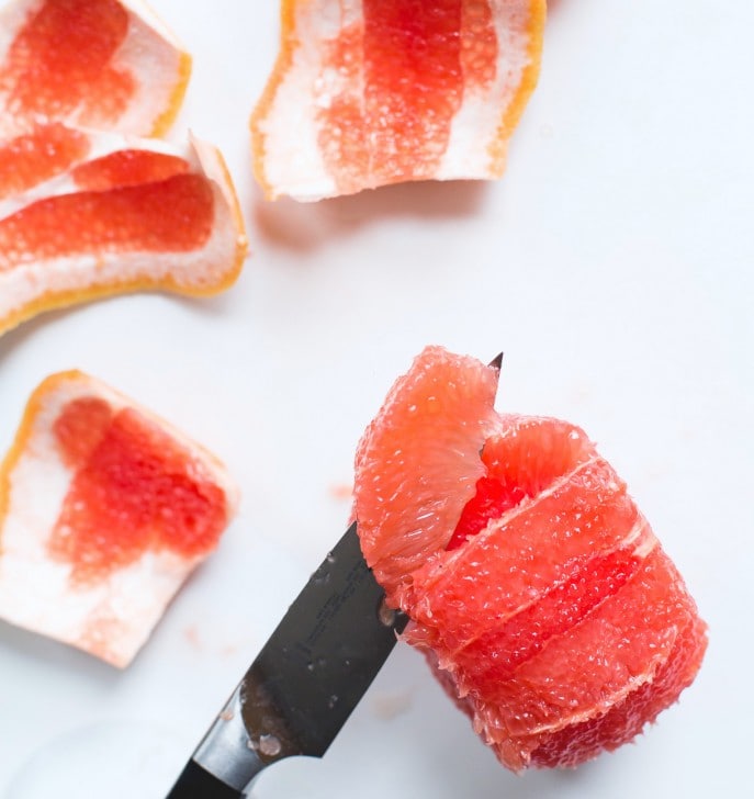 How to Segment a Grapefruit, The Easy Way {step-by-step photos}