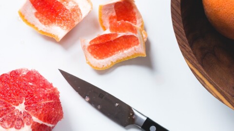 How to Peel a Grapefruit, The Easy Way {step-by-step photos}