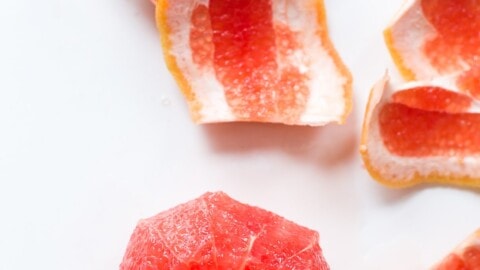 How to Peel a Grapefruit, The Easy Way {step-by-step photos}