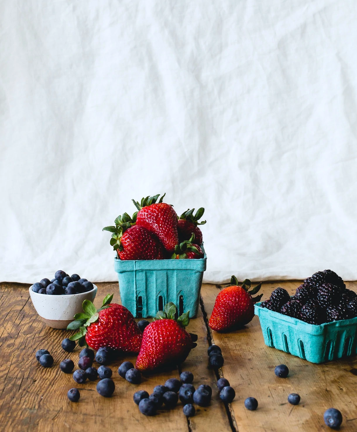 Honey Triple Berry & Soaked Oats Smoothie {recipe}