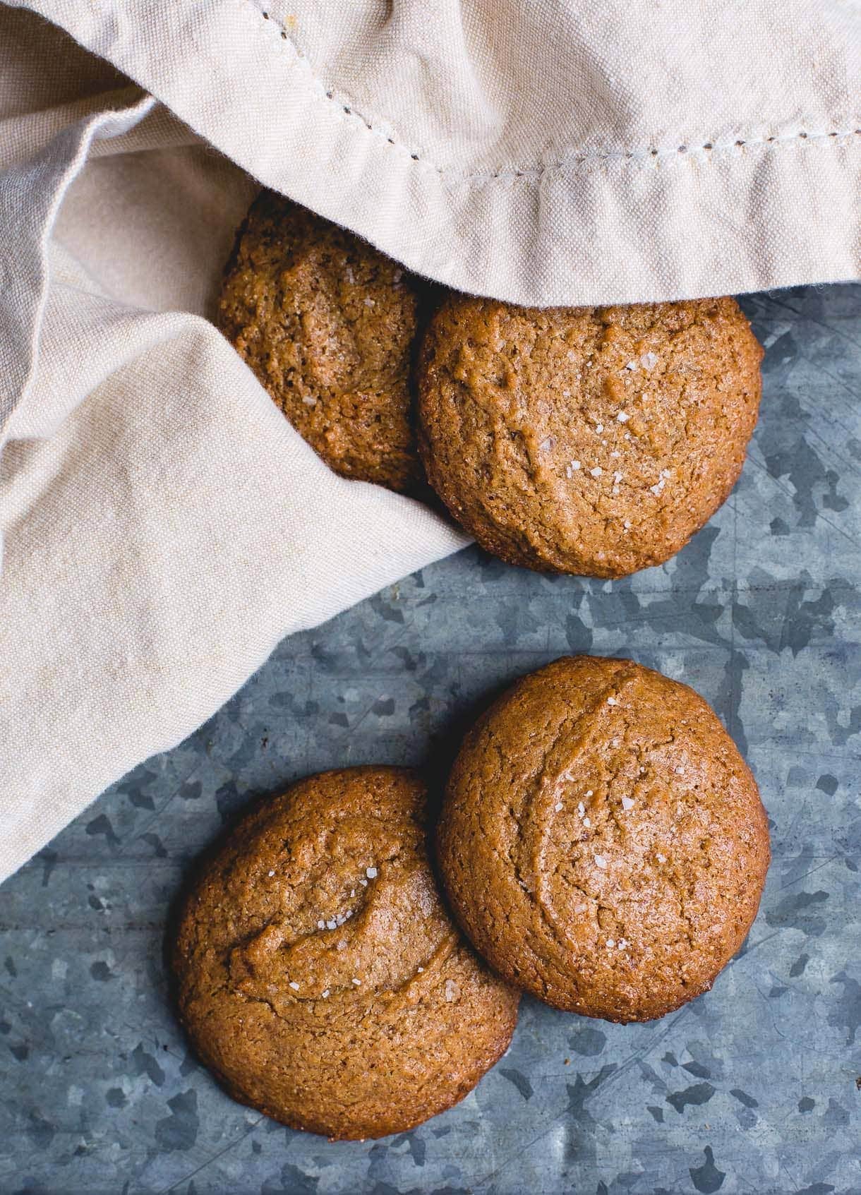 Incredible Flourless Almond Butter Cookies + how to video