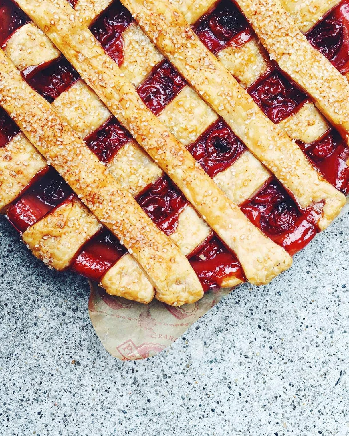 Tart Cherry Pie {photo by Heartbeet Kitchen}