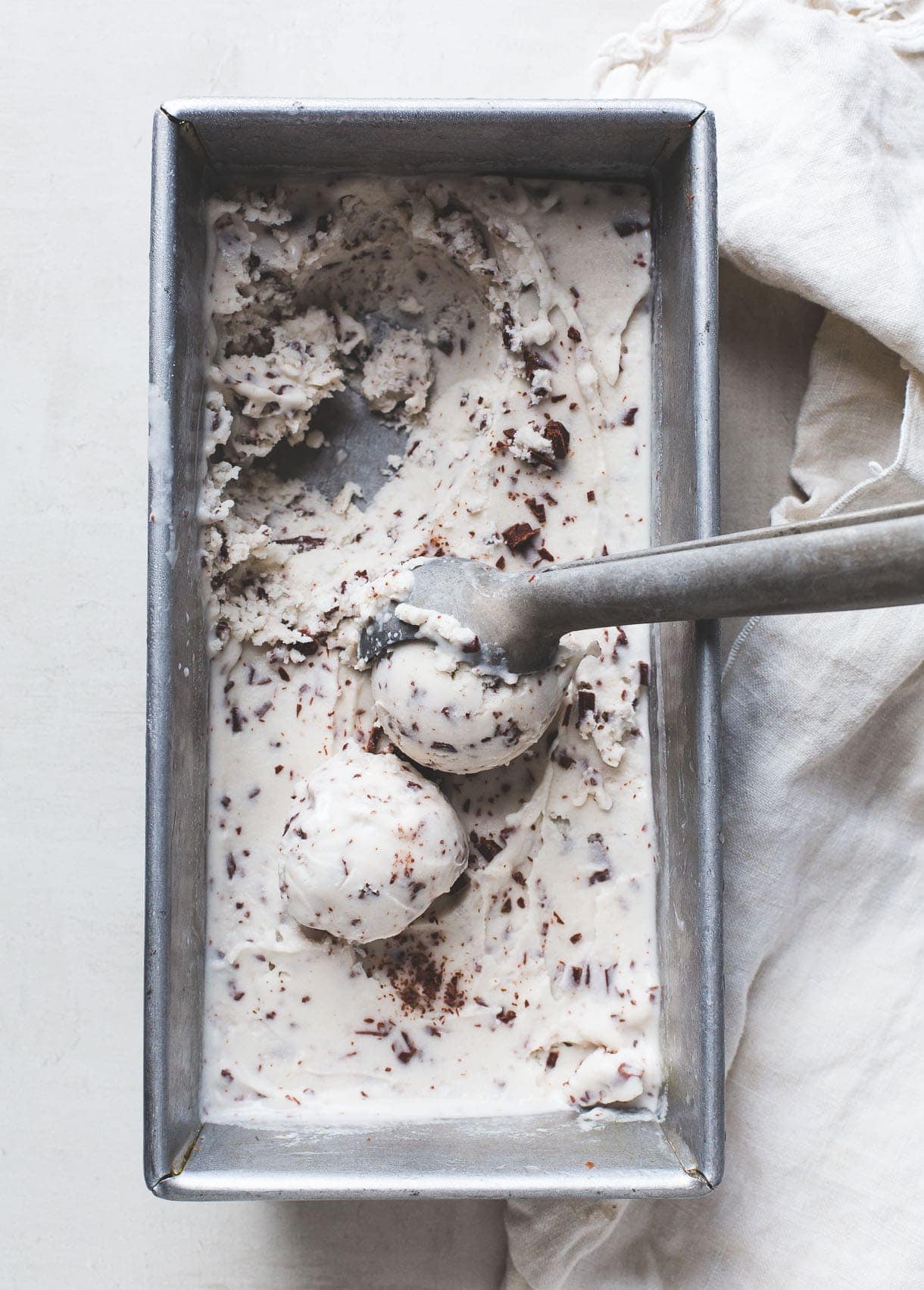 Vegan Chocolate Chip Coconut Milk Ice Cream {with step by step video!}