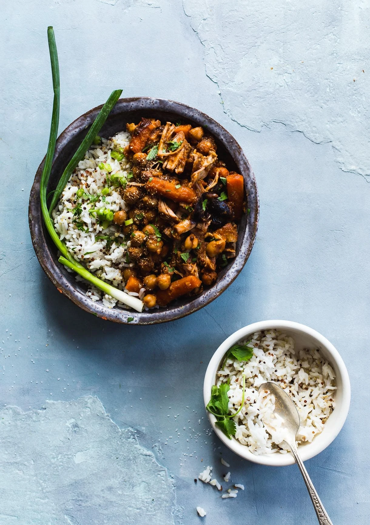 Three-Spice Pork with Chickpeas and Carrots {heartbeet kitchen}