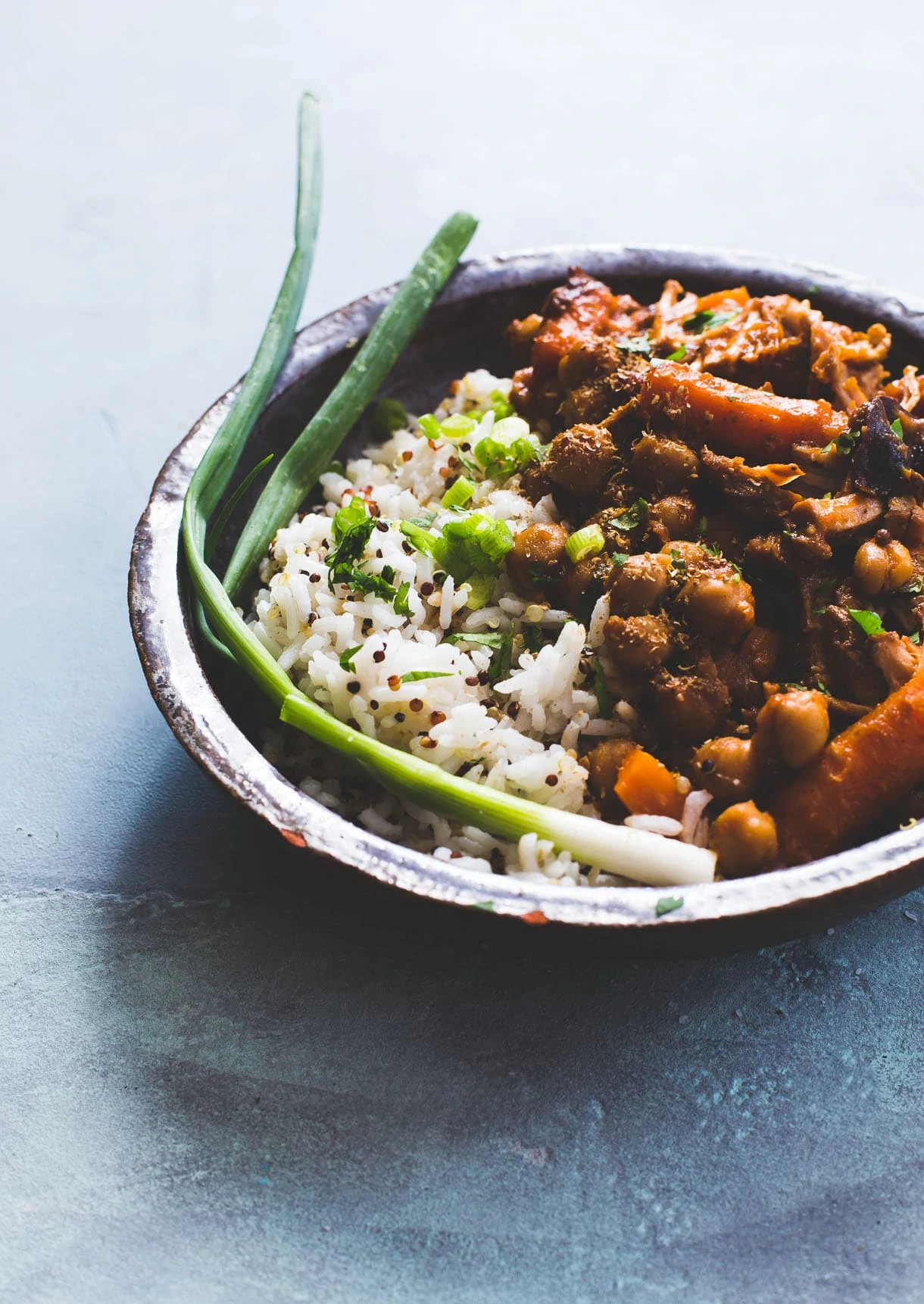 Three Spice Pork with Chickpeas and Carrots {heartbeet kitchen} gluten-free, dairy-free