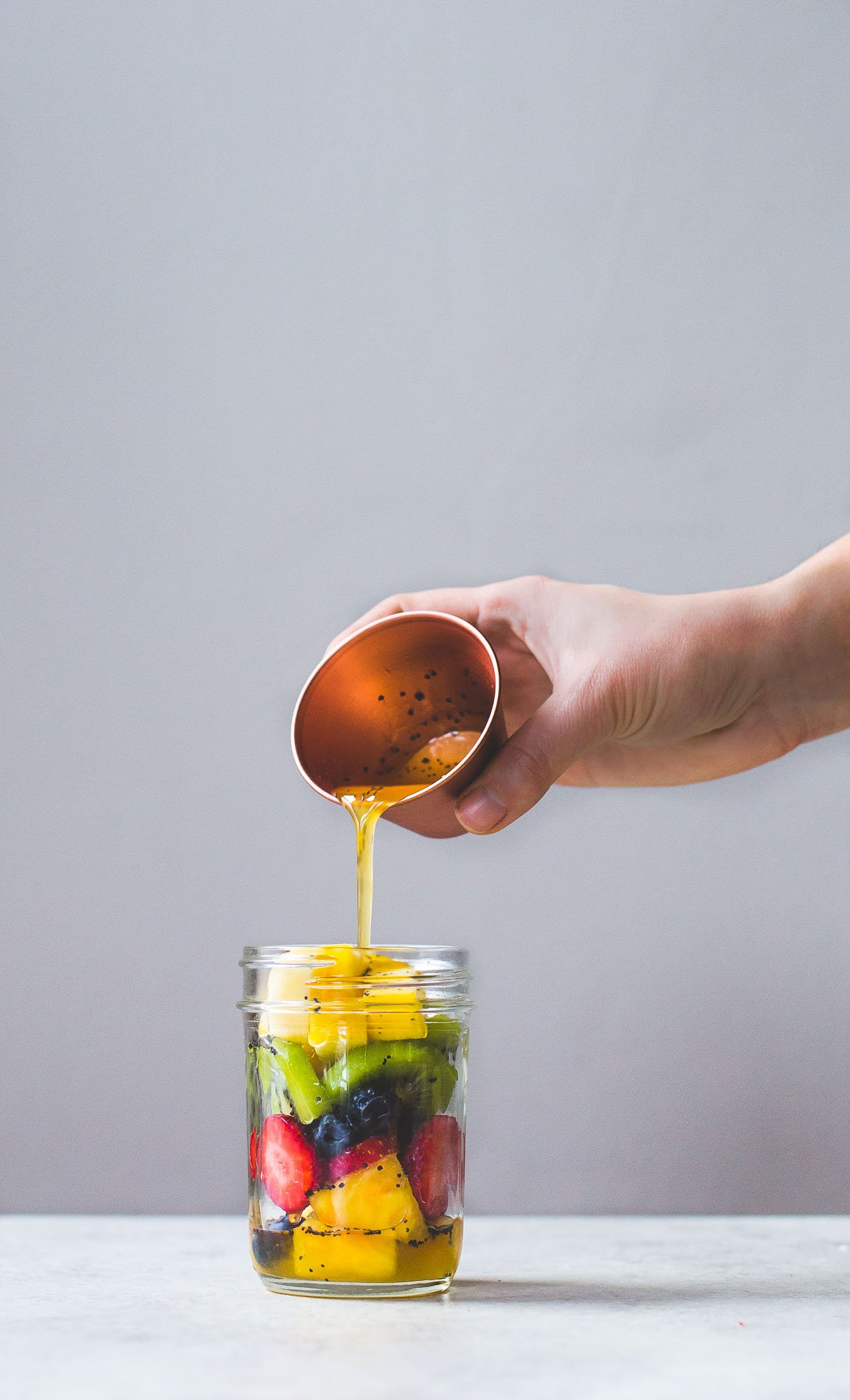 Healthy Meal Prep Recipe: Fruit Salad in a Jar 