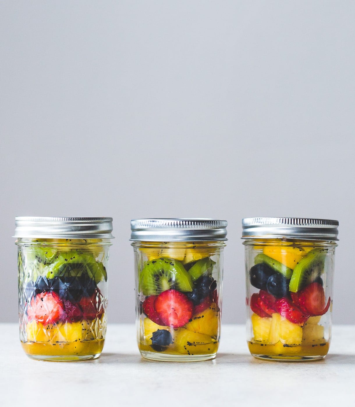 Fruit Salad in a Jar