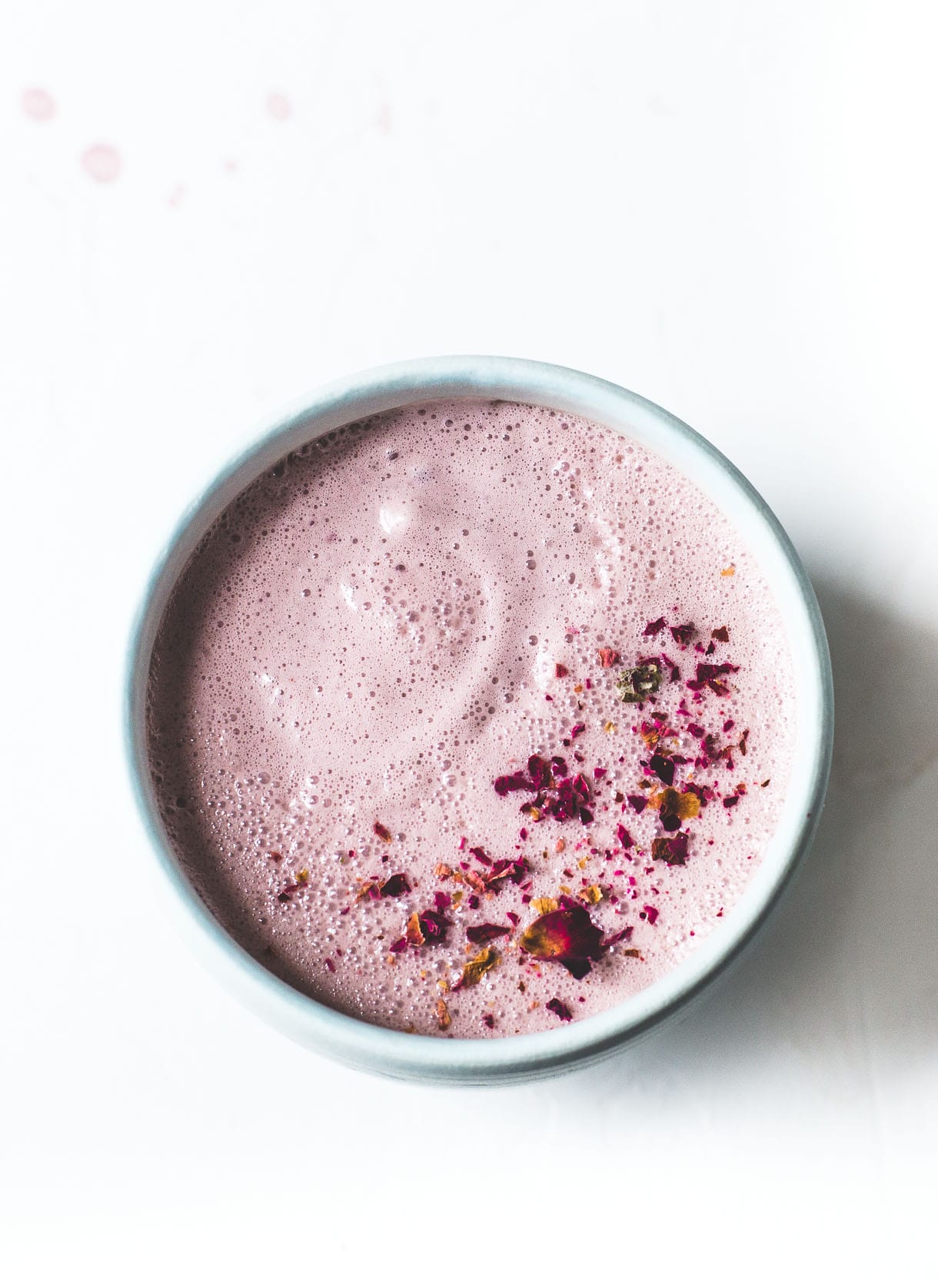 Vegan Pink Moon Milk {sleep tonic}