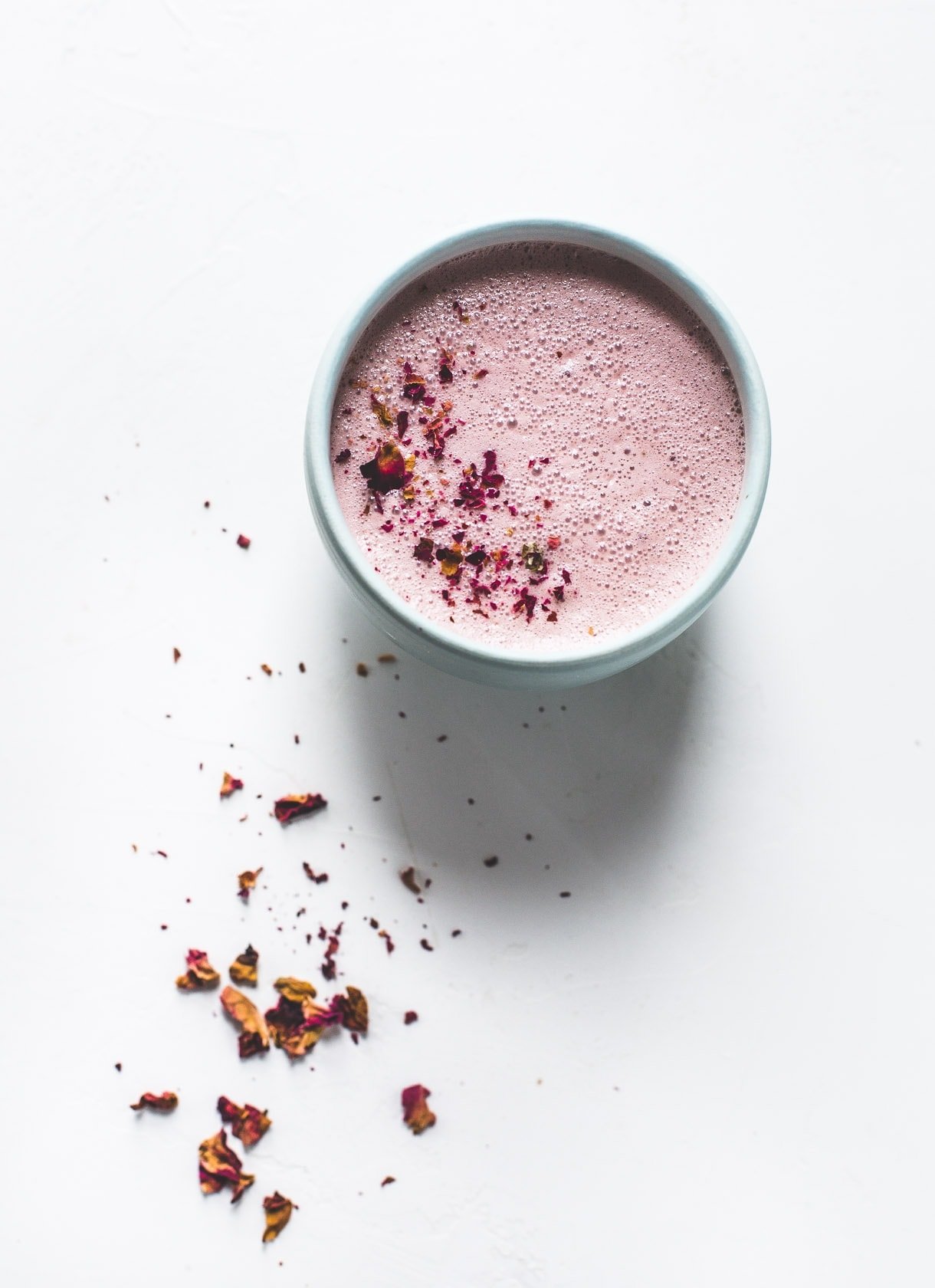 Vegan Pink Moon Milk {sleep tonic}