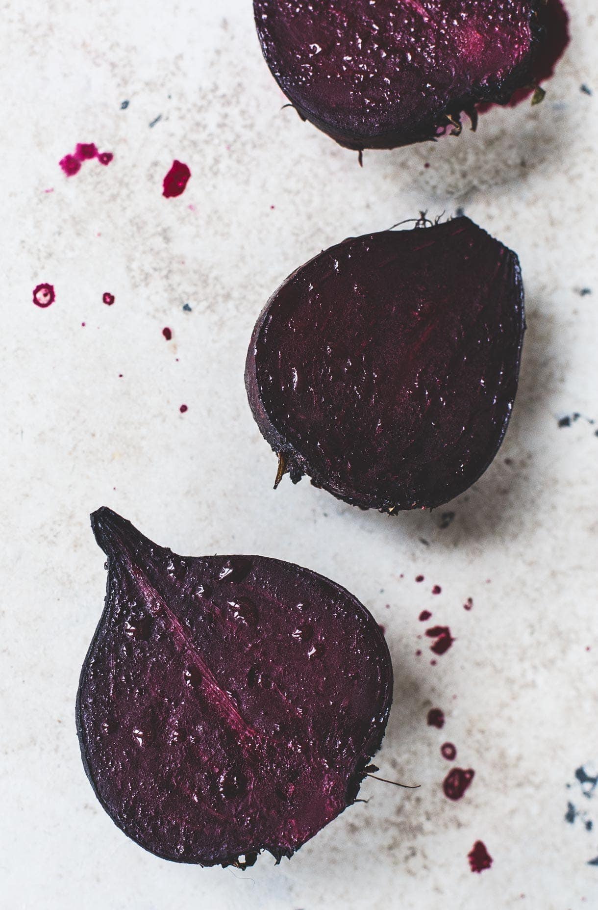 Roasted beets for salad